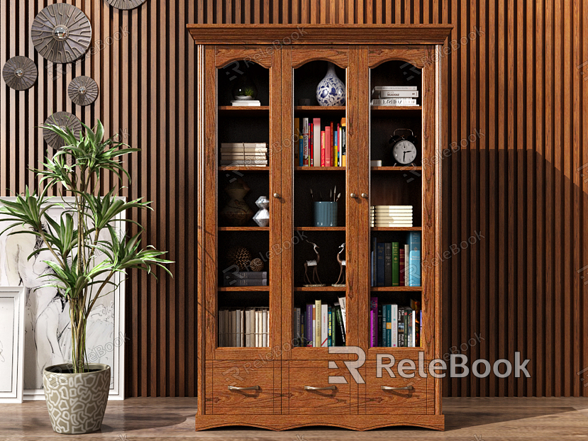 New Chinese Bookcase model