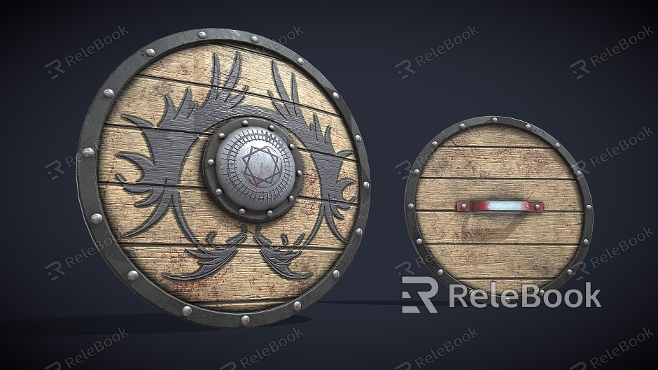 Shield Weapon Cartoon Shield model