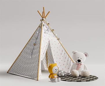 Nordic Tent Children's Tent 3d model