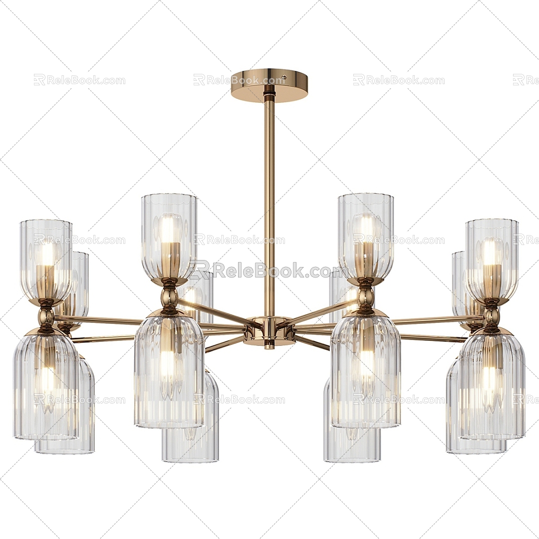 Simple Light Luxury Chandelier model