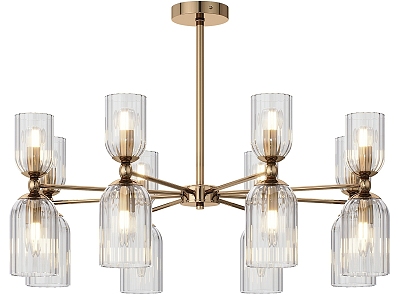 Simple Light Luxury Chandelier model