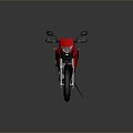 Motorcycle Two-wheeled Motorcycle Cross-country Motorcycle Road Race Motorcycle Motor Vehicle Transport 3d model