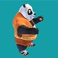 Panda Kung Fu Panda 3d model