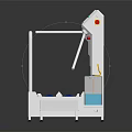 Industrial Sanitizing Equipment With Metal Structure Control Panels And Foot Pedal