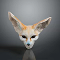 Fennec Fox Inspired Game Movie Character Featuring Large Ears And Light Yellow Fur
