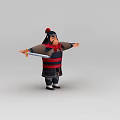 Mulan Game Characters Anime Characters Ancient Man 3d model