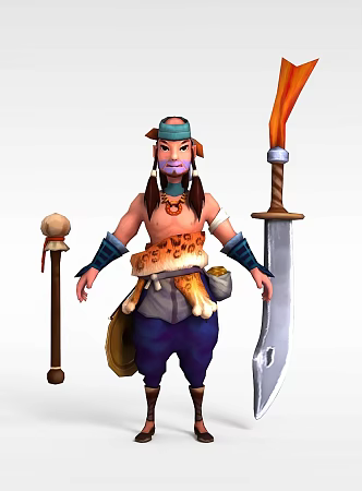 Game Role 3d model
