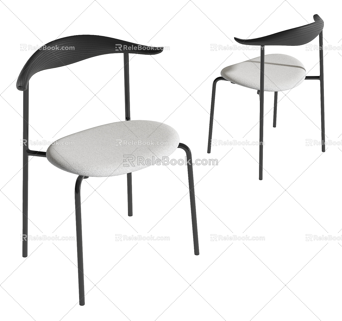 Modern Dining Chair 3d model