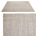 Modern Style Floor Mat Rectangular Carpet Texture Pattern Road Carpet Granular Plush Carpet 3d model