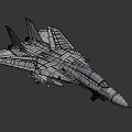 F14 Tomcat Fighter 3d model