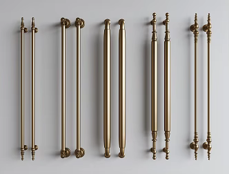 French Middle Ages Handle Door Handle Glass Door Handle Cabinet Door Handle Wardrobe Handle Large Door Handle Long Handle 3d model