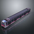 Train Light Rail Metro High Speed Rail EMU Train High Speed Train High Speed Train High Speed Locomotive EMU 3d model