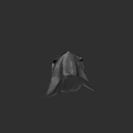 Sharp Tactical Dagger Weapon With Curved Blade And 3D Render Design