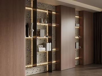 Modern Middle Style Bookcase Bookshelf Storage Rack (ID:ggajh069677)