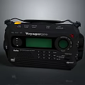 Voyager Pro Solar Emergency Radio With NOAA Weather Alert LCD Display And Antenna