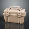 Toolbox tin box iron box plastic box box box container realistic 3d model