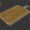 Modern Chopping Board Wooden Chopping Board Cutting Board Face Chopping Board Bamboo Chopping Board Plastic Chopping Board 3d model