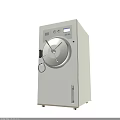 Medical Equipment Autoclave With Control Panel Digital Display And Sterilization Function For Hospitals 3d model