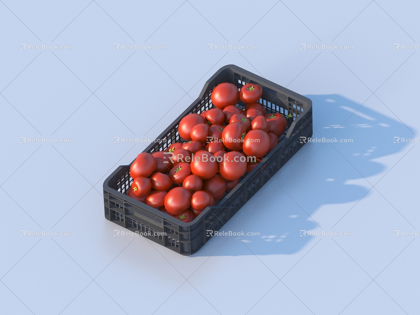 Tomato Vegetable Storage Basket Vegetable Basket 3d model