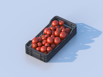 Tomato Vegetable Storage Basket Vegetable Basket 3d model