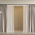 Curtains 3d model