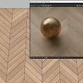 Modern Flooring Wood Flooring 3d model