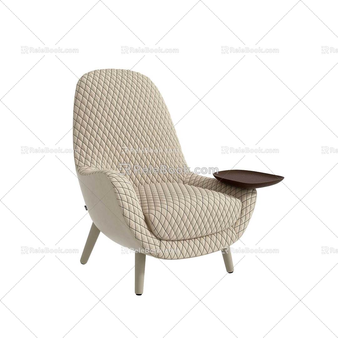 Poliform Polyvum Lounge Chair 3d model