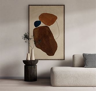 Quiet Decorative Paintings 3d model