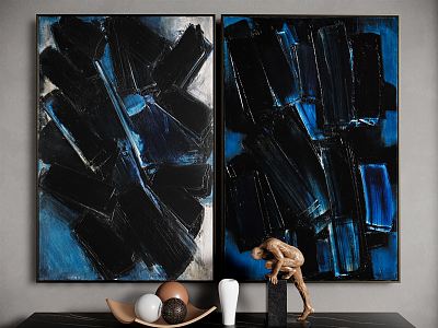 Modern Abstract Painting Abstract Hanging Painting model