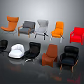 Modern Leisure Chairs In Various Colors And Stylish Designs For Home Decor