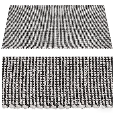 Stylish Square Rug With Geometric Pattern And Woven Texture For Home Decor 3d model