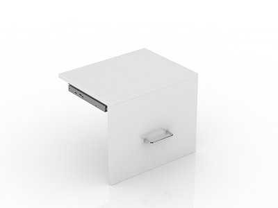 Modern storage drawer 3d model