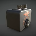 Vintage Detroit Radio with Classic Knobs and Retro Dial Design for Daily Use
