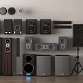 Sound vertical sound hanging sound ceiling sound small sound 3d model