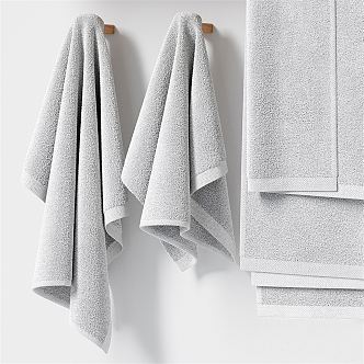 Modern Towels Bath Towels 3d model