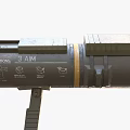 Military Anti Tank Weapon With Green Body And Components
