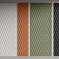 Modern wall panel three-dimensional decorative panel 3d model