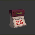 Calendar Cartoon Calendar Desk Calendar Next Generation Item 3 Print 3d model