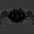 3D Rendered Tactical Military Figure Wearing Helmet Body Armor And Protective Gear