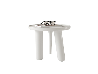 Modern corner table 3d model