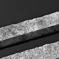 Strip Shaped Rockery Stones With Various Textures For Garden Landscape Decoration