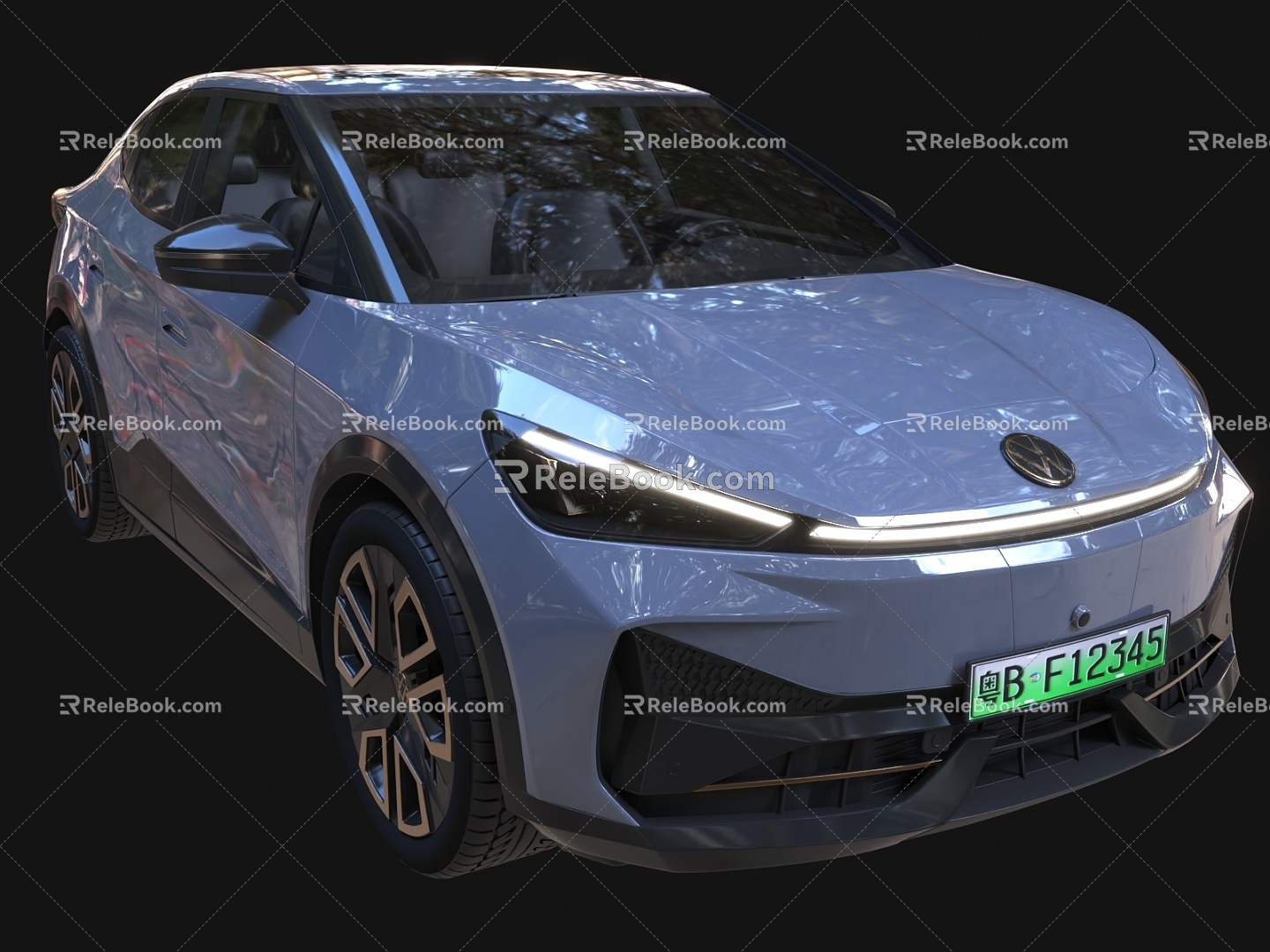 Volkswagen ID UNYX Volkswagen New Energy Vehicle 3d model