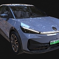 Volkswagen ID UNYX Volkswagen New Energy Vehicle 3d model