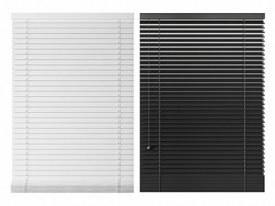 Modern venetian blinds 3d model