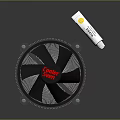 CPU Cooler Heat Sink Cooling Fan With Mounting Screws And Installation Tool
