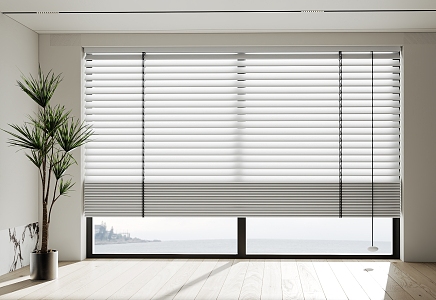 Modern venetian blinds 3d model