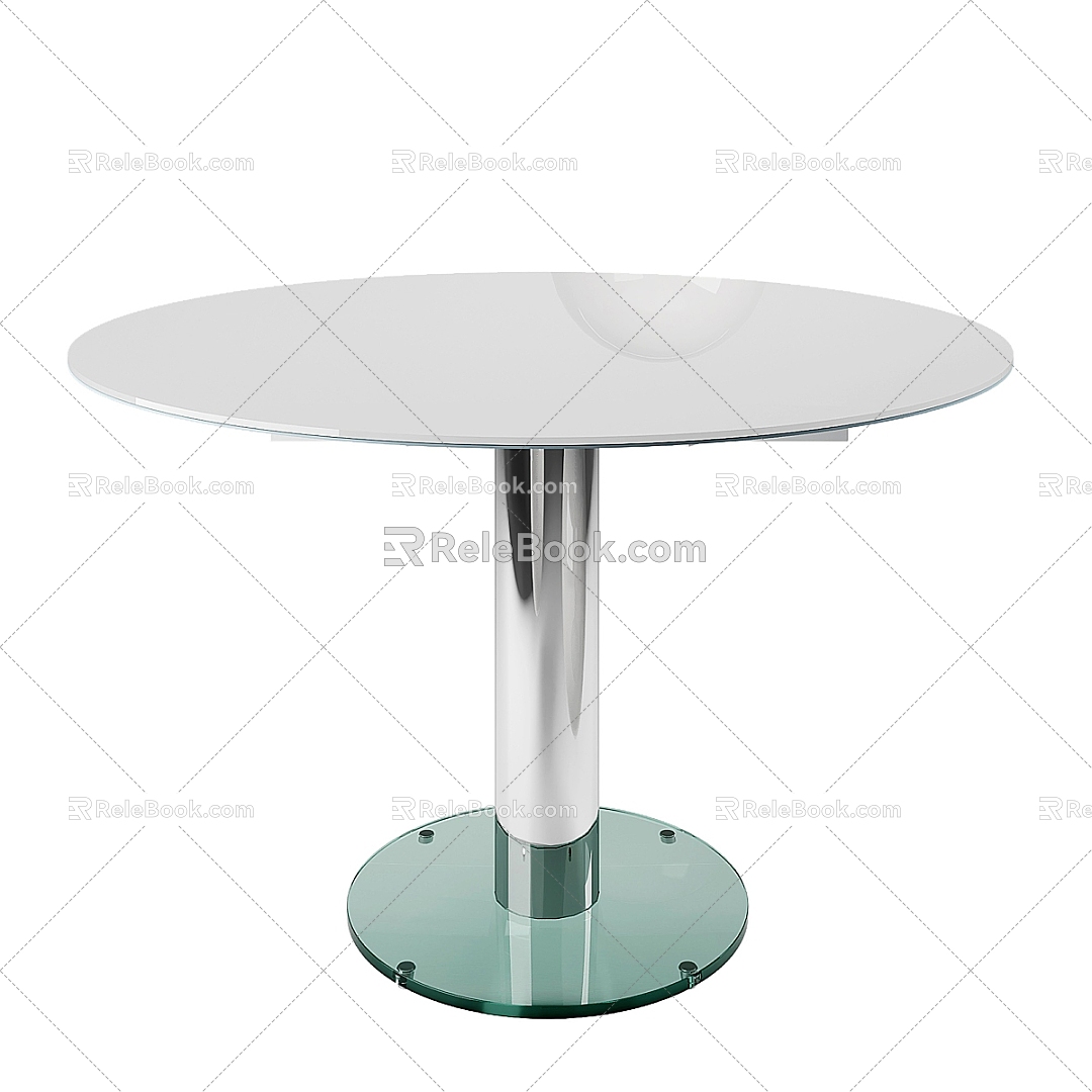 Modern Simple Coffee Table 3d model