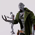 Trendy Play Robot Star Wars Game Character Movie Character Animation Character Toy Decoration Toy Handset 3d model