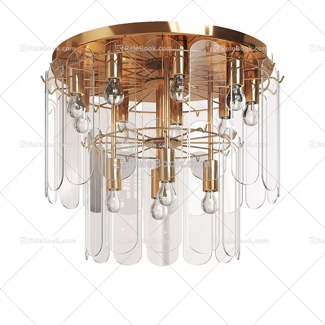 Modern Simple Light Luxury Ceiling Lamp Ceiling Lamp Simple Ceiling Lamp 3d model