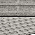 Modern Square Carpet Carpet 3d model
